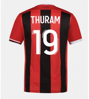 OGC Nice Khephren Thuram #19 Primera Equipación 2023-24 Manga Corta